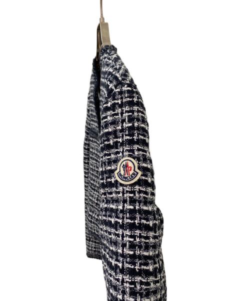MONCLER（モンクレール）MONCLER (モンクレール) ELIADI/ノーカラージャケット ネイビー サイズ:00の古着・服飾アイテム