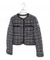 MONCLER（モンクレール）の古着「ELIADI/ノーカラージャケット」｜ネイビー