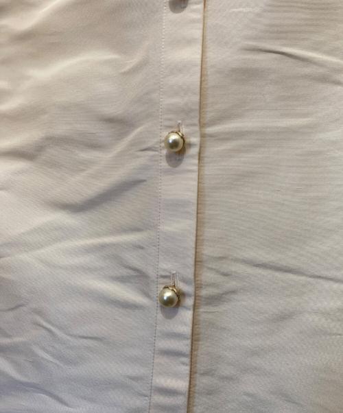 CHANEL（シャネル）CHANEL (シャネル) シルクドレスシャツ アイボリー サイズ:36の古着・服飾アイテム