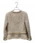 CHANEL (シャネル) ラメ ツイードジャケット アイボリー サイズ:36：630000円
