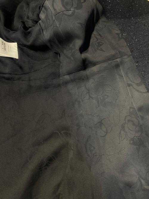 CHANEL（シャネル）CHANEL (シャネル) ダブル テーラードジャケット ネイビー サイズ:38の古着・服飾アイテム