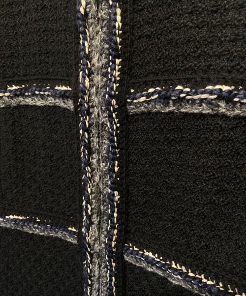 CHANEL（シャネル）CHANEL (シャネル) ノーカラージャケット ブラック サイズ:36の古着・服飾アイテム