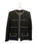 CHANEL（シャネル）の古着「ノーカラージャケット」｜ブラック