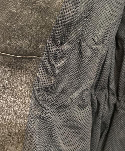 CHANEL SPORT（シャネル スポーツ）CHANEL SPORT (シャネル スポーツ) レザージャケット ブラック サイズ:38の古着・服飾アイテム