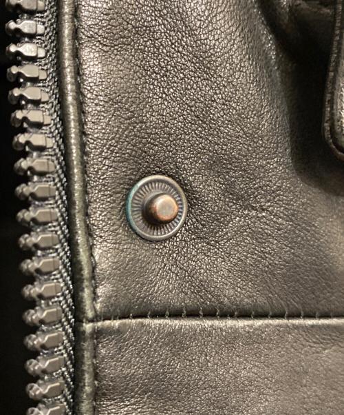 CHANEL SPORT（シャネル スポーツ）CHANEL SPORT (シャネル スポーツ) レザージャケット ブラック サイズ:38の古着・服飾アイテム