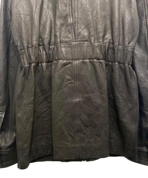 CHANEL SPORT（シャネル スポーツ）CHANEL SPORT (シャネル スポーツ) レザージャケット ブラック サイズ:38の古着・服飾アイテム