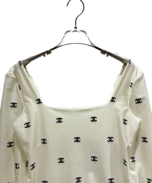 CHANEL（シャネル）CHANEL (シャネル) ココロゴカットソー ホワイト サイズ:38の古着・服飾アイテム