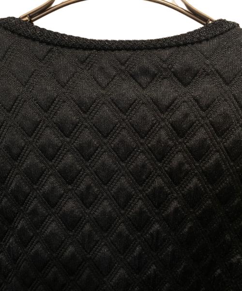 CHANEL（シャネル）CHANEL (シャネル) ノーカラージャケット ブラック サイズ:38の古着・服飾アイテム