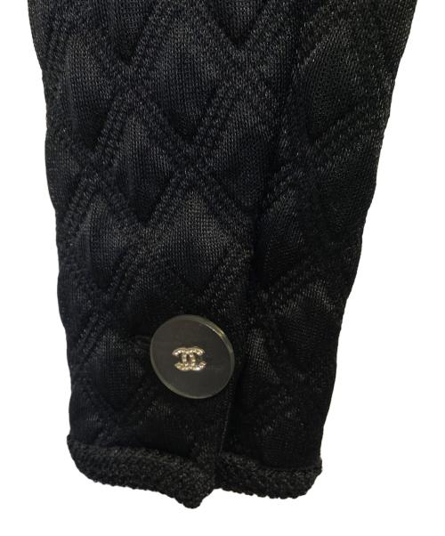 CHANEL（シャネル）CHANEL (シャネル) ノーカラージャケット ブラック サイズ:38の古着・服飾アイテム