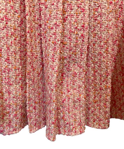 CHANEL（シャネル）CHANEL (シャネル) コットンツイードジャケット ピンク サイズ:36の古着・服飾アイテム