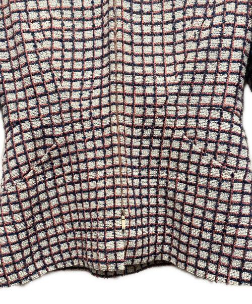 CHANEL（シャネル）CHANEL (シャネル) 半袖ツイードジャケット ピンク サイズ:34の古着・服飾アイテム