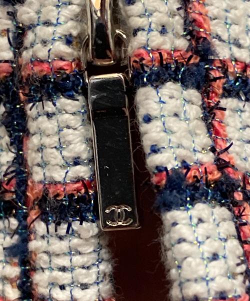 CHANEL（シャネル）CHANEL (シャネル) 半袖ツイードジャケット ピンク サイズ:34の古着・服飾アイテム