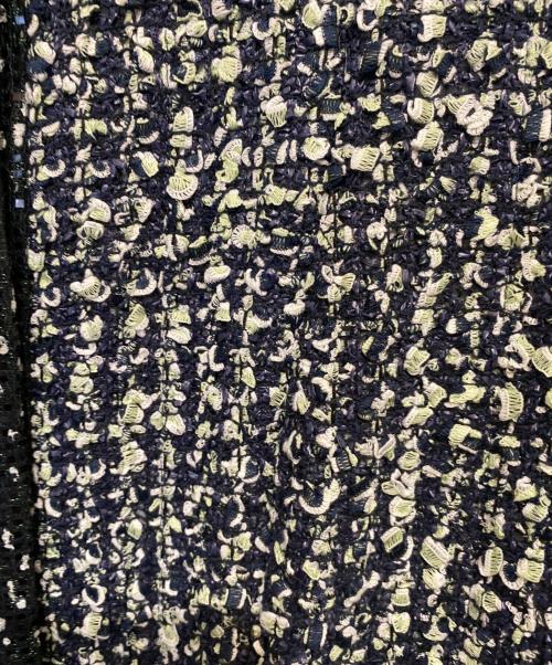 CHANEL（シャネル）CHANEL (シャネル) ノーカラージャケット グリーン サイズ:36の古着・服飾アイテム