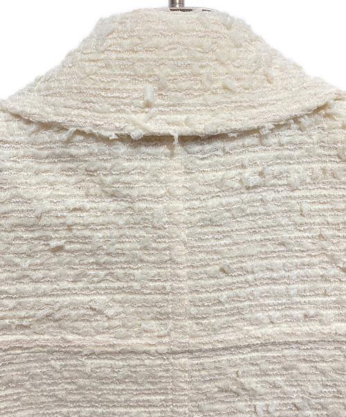 CHANEL（シャネル）CHANEL (シャネル) ツイードジャケット アイボリー サイズ:36の古着・服飾アイテム