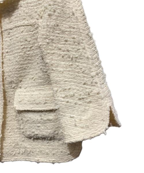 CHANEL（シャネル）CHANEL (シャネル) ツイードジャケット アイボリー サイズ:36の古着・服飾アイテム
