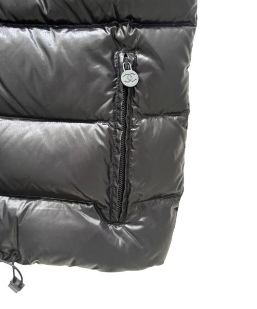 CHANEL（シャネル）CHANEL (シャネル) ココネージュ ツイード ダウンベスト ブラック サイズ:36の古着・服飾アイテム