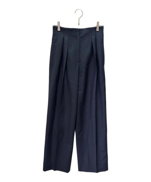 FENDI（フェンディ）FENDI (フェンディ) センタープレスパンツ ネイビー サイズ:38の古着・服飾アイテム