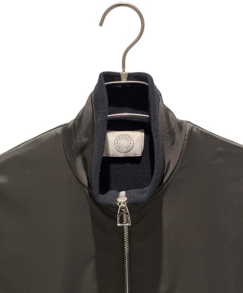 HERMES（エルメス）HERMES (エルメス) ナイロンジャケット オリーブ サイズ:Lの古着・服飾アイテム