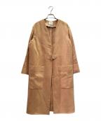 HERMESエルメス）の古着「20SS サップルコート/16-7106」｜ベージュ