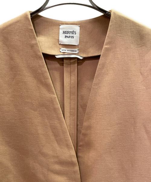 HERMES（エルメス）HERMES (エルメス) 20SS サップルコート/16-7106 ベージュ サイズ:34の古着・服飾アイテム