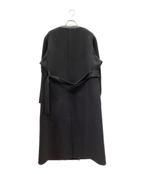 HERMES（エルメス）HERMES (エルメス) カシミヤコート ブラック サイズ:36の古着・服飾アイテム
