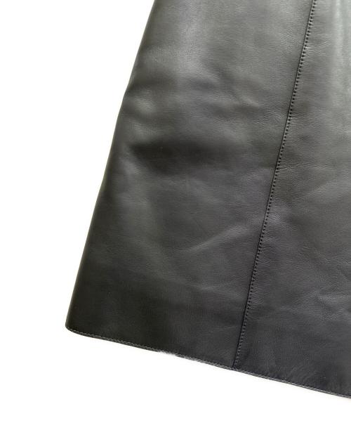 HERMES（エルメス）HERMES (エルメス) ラムレザーショートパンツ/デザインショートパンツ ブラック サイズ:38の古着・服飾アイテム
