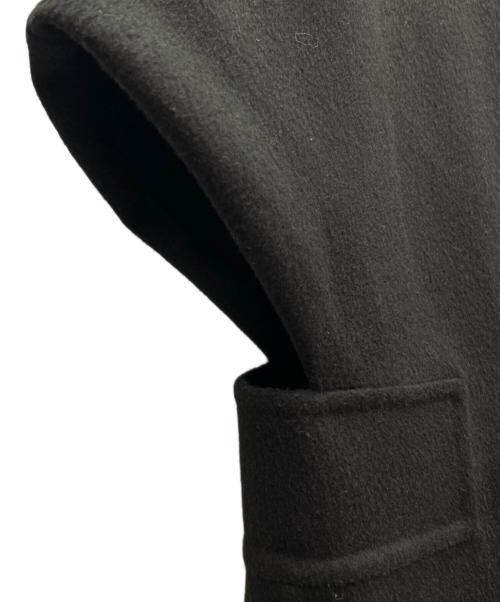 VALENTINO（ヴァレンティノ）VALENTINO (ヴァレンティノ) カシミヤ混コート/カシミヤ混ベスト ブラック サイズ:40の古着・服飾アイテム