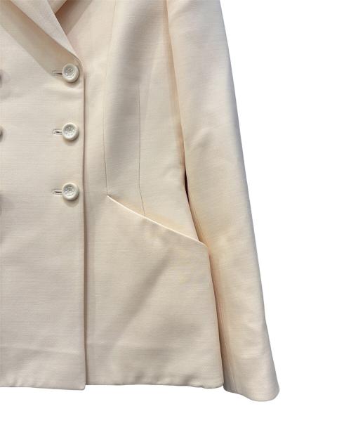 Christian Dior（クリスチャン ディオール）Christian Dior (クリスチャン ディオール) モンテーニュバージャケット アイボリー サイズ:38の古着・服飾アイテム