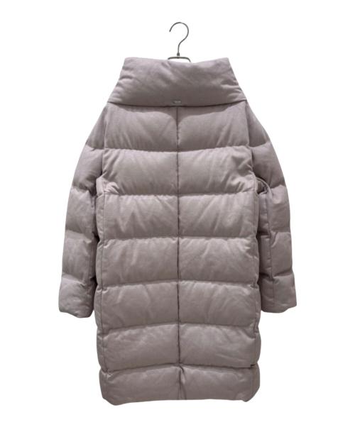HERNO（ヘルノ）HERNO (ヘルノ) ハイネック ダウンコート ピンク サイズ:42の古着・服飾アイテム
