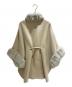 LORO PIANA (ロロピアーナ) カシミヤファーポンチョ ベージュ サイズ:-：380000円