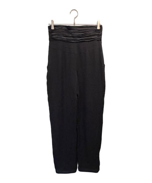 CHANEL（シャネル）CHANEL (シャネル) シルクパンツ ブラック サイズ:36の古着・服飾アイテム