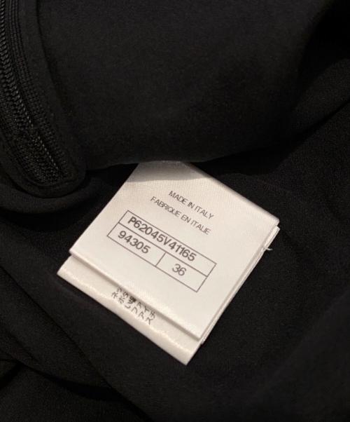 CHANEL（シャネル）CHANEL (シャネル) シルクパンツ ブラック サイズ:36の古着・服飾アイテム