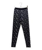 CHANELシャネル）の古着「ココロゴレギンスパンツ/P62781V48288」｜ブラック