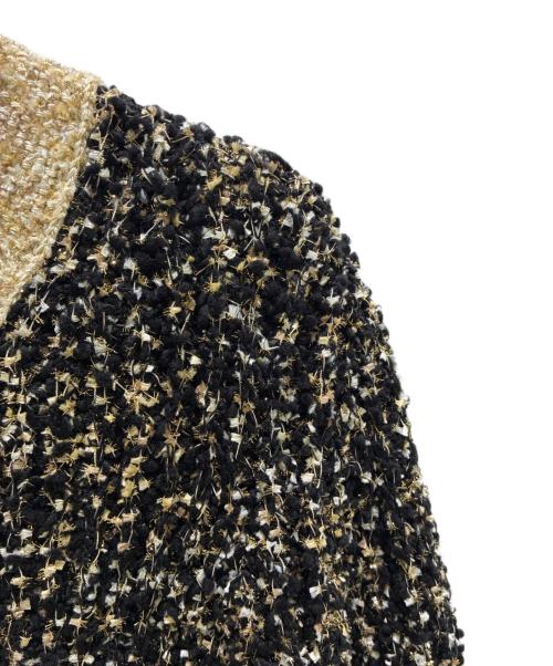 CHANEL（シャネル）CHANEL (シャネル) Glitter Long Cardigan/ラメロングカーディガン/P61622K47214 ブラック サイズ:36の古着・服飾アイテム