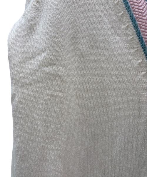 CHANEL（シャネル）CHANEL (シャネル) P56 獅子（ライオン） ボタンカーディガン アイボリー サイズ:38の古着・服飾アイテム