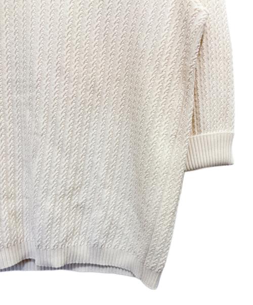 CHANEL（シャネル）CHANEL (シャネル) 半袖ニット ベージュ サイズ:38の古着・服飾アイテム