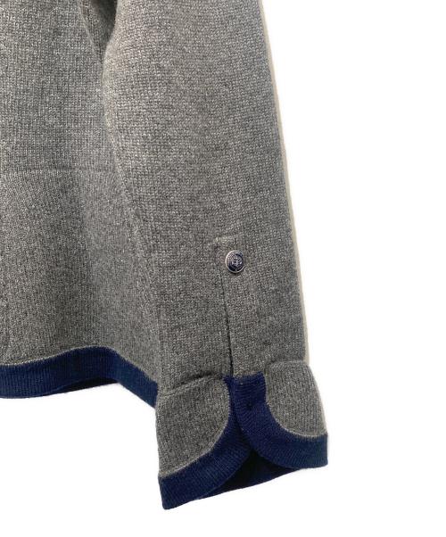CHANEL（シャネル）CHANEL (シャネル) ココマークカーディガン グレー サイズ:36の古着・服飾アイテム