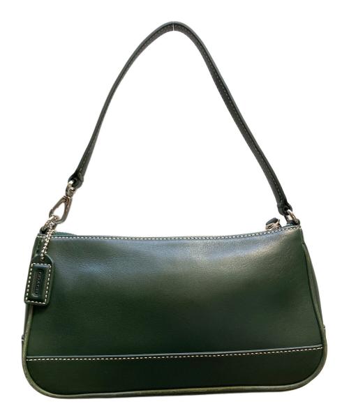 COACH（コーチ）COACH (コーチ) ハンドバッグ グリーンの古着・服飾アイテム