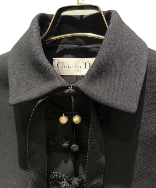 Christian Dior（クリスチャン ディオール）Christian Dior (クリスチャン ディオール) ショートジャケット/411V20A1162 ブラック サイズ:34の古着・服飾アイテム