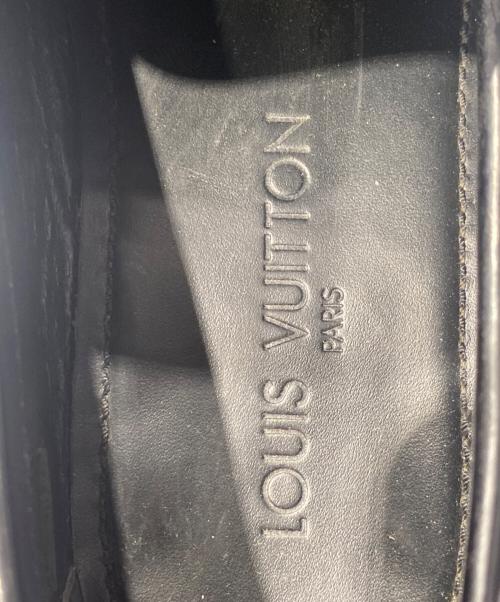 LOUIS VUITTON（ルイ ヴィトン）LOUIS VUITTON (ルイ ヴィトン) ダミエコインローファー ブラック サイズ:8の古着・服飾アイテム