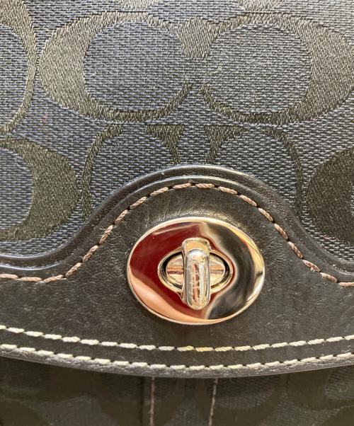 COACH（コーチ）COACH (コーチ) ハンドバッグ ブラックの古着・服飾アイテム