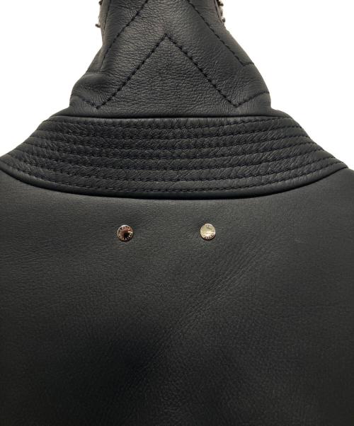 LOUIS VUITTON（ルイ ヴィトン）LOUIS VUITTON (ルイ ヴィトン) ムートンコート ブラック サイズ:48の古着・服飾アイテム