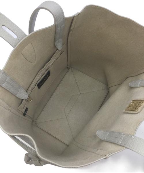 FURLA（フルラ）FURLA (フルラ) トートバッグ グレーの古着・服飾アイテム