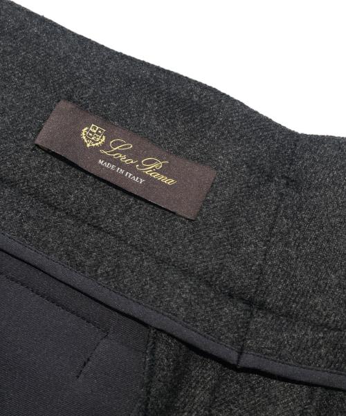 LORO PIANA（ロロピアーナ）LORO PIANA (ロロピアーナ) カシミヤパンツ グレー サイズ:42の古着・服飾アイテム