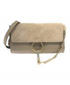 Chloeクロエ）の古着「FAYE SHOULDER BAG」｜グレー