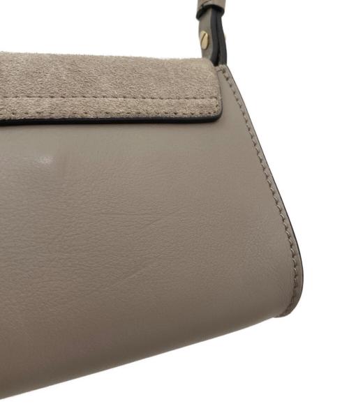 Chloe（クロエ）Chloe (クロエ) FAYE SHOULDER BAG グレーの古着・服飾アイテム