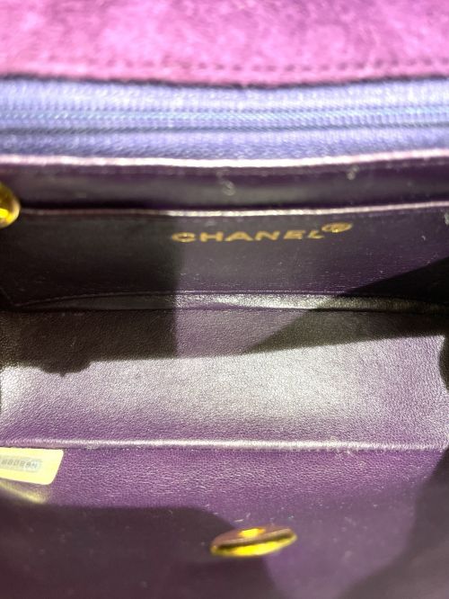 CHANEL（シャネル）CHANEL (シャネル) ミニマトラッセ パープル サイズ:ミニの古着・服飾アイテム