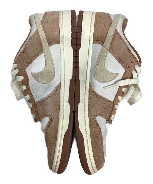 NIKE（ナイキ）NIKE (ナイキ) スニーカー ホワイト×ベージュ×ブラウン サイズ:27.5cmの古着・服飾アイテム