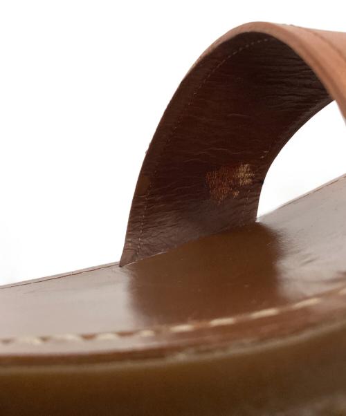 CELINE（セリーヌ）CELINE (セリーヌ) トリオンフ サンダル ブラウン サイズ:SIZE 36/約23cmの古着・服飾アイテム