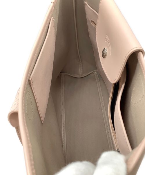 LONGCHAMP（ロンシャン）LONGCHAMP (ロンシャン) トートバッグ ピンクの古着・服飾アイテム